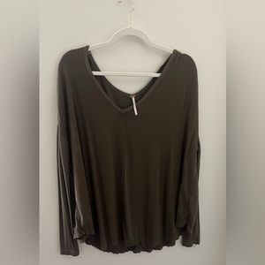 Flowy free people shirt